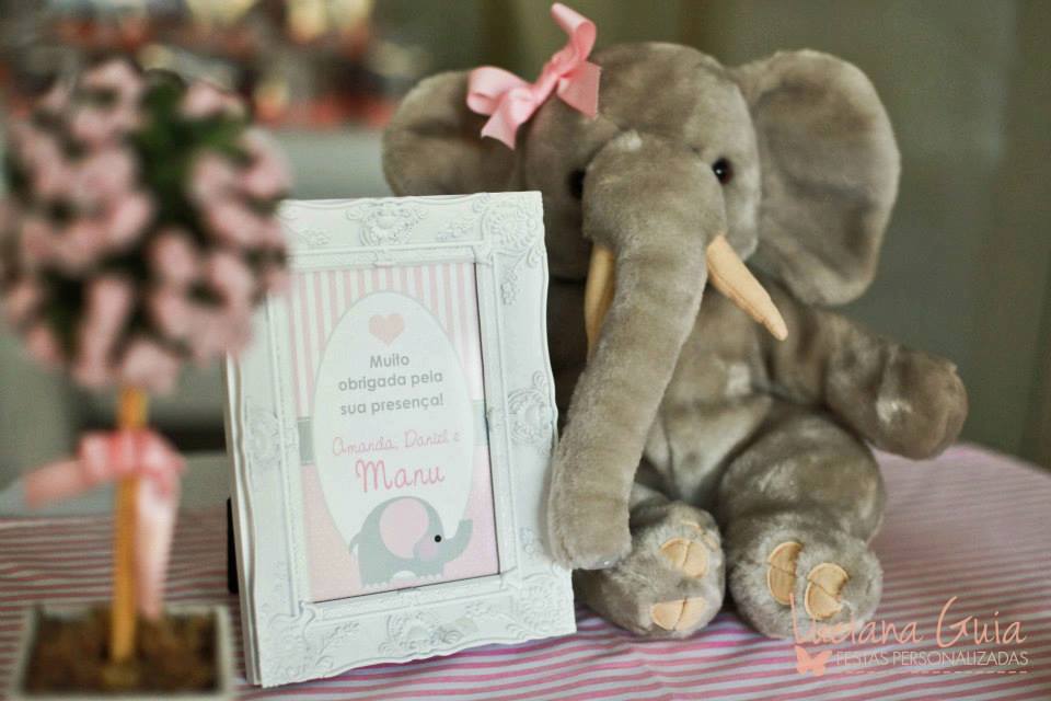 chá de bebê elefantinho