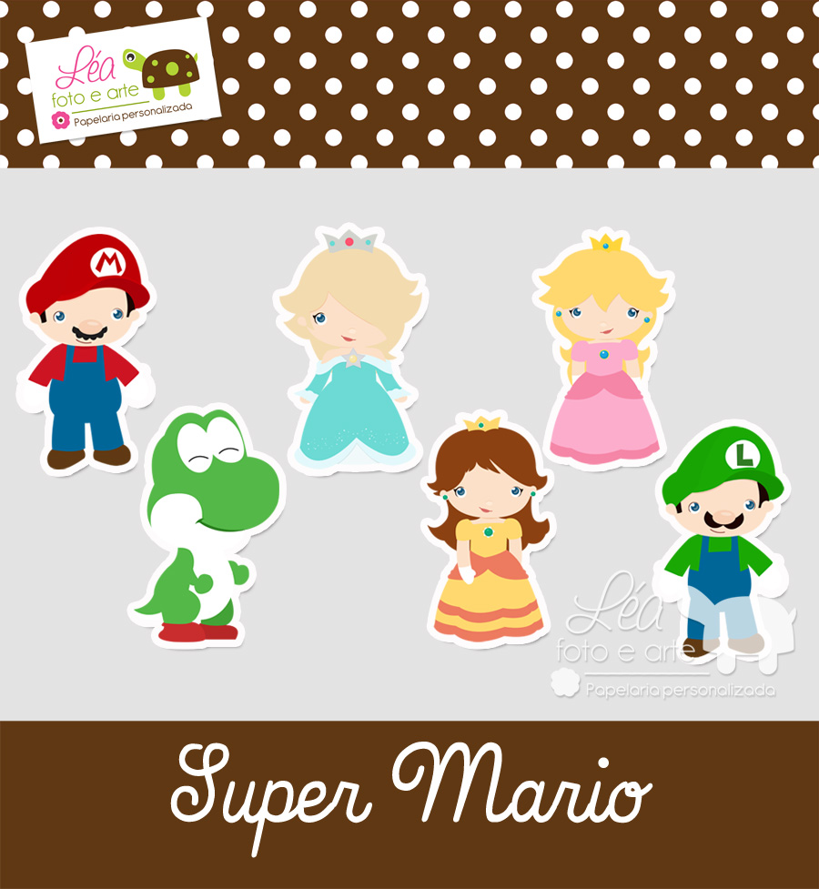 super mario toppers